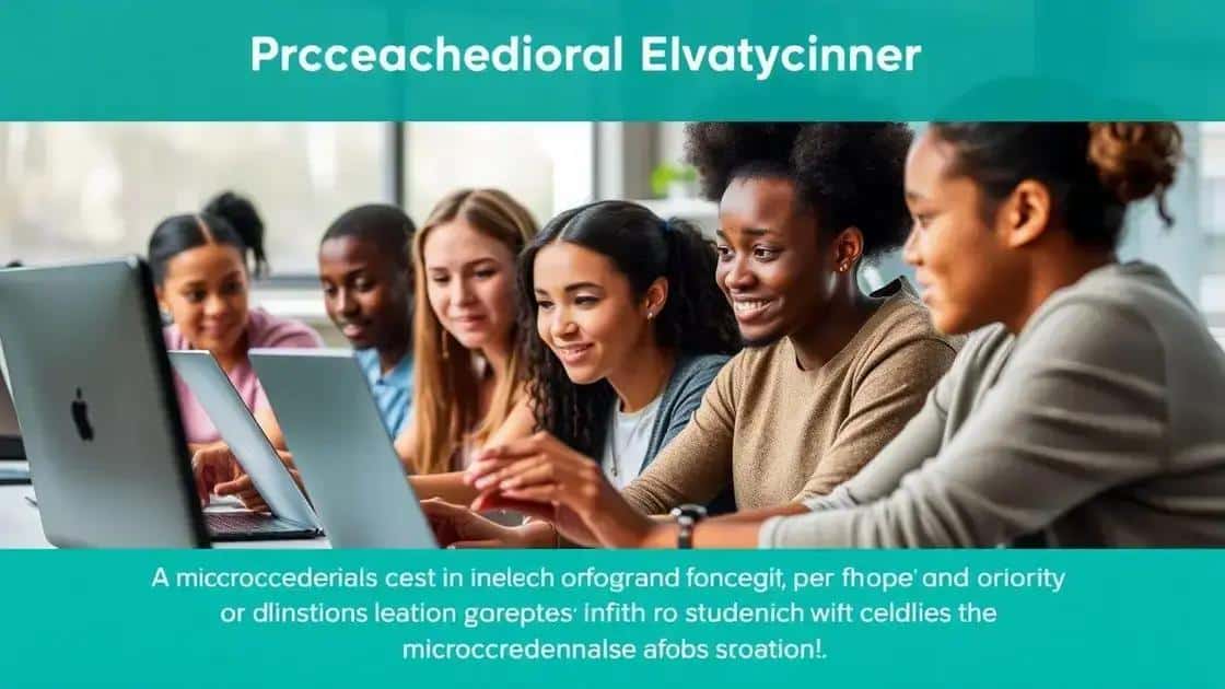 Key benefits of microcredential education