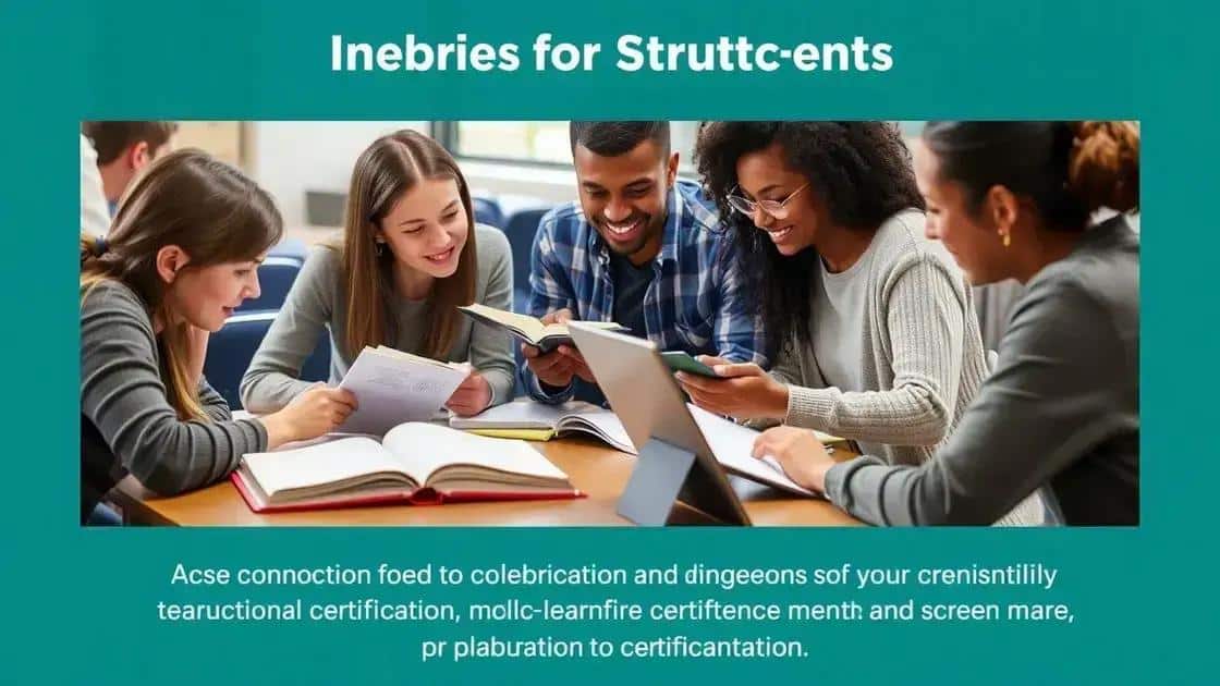Best practices for pursuing student certifications