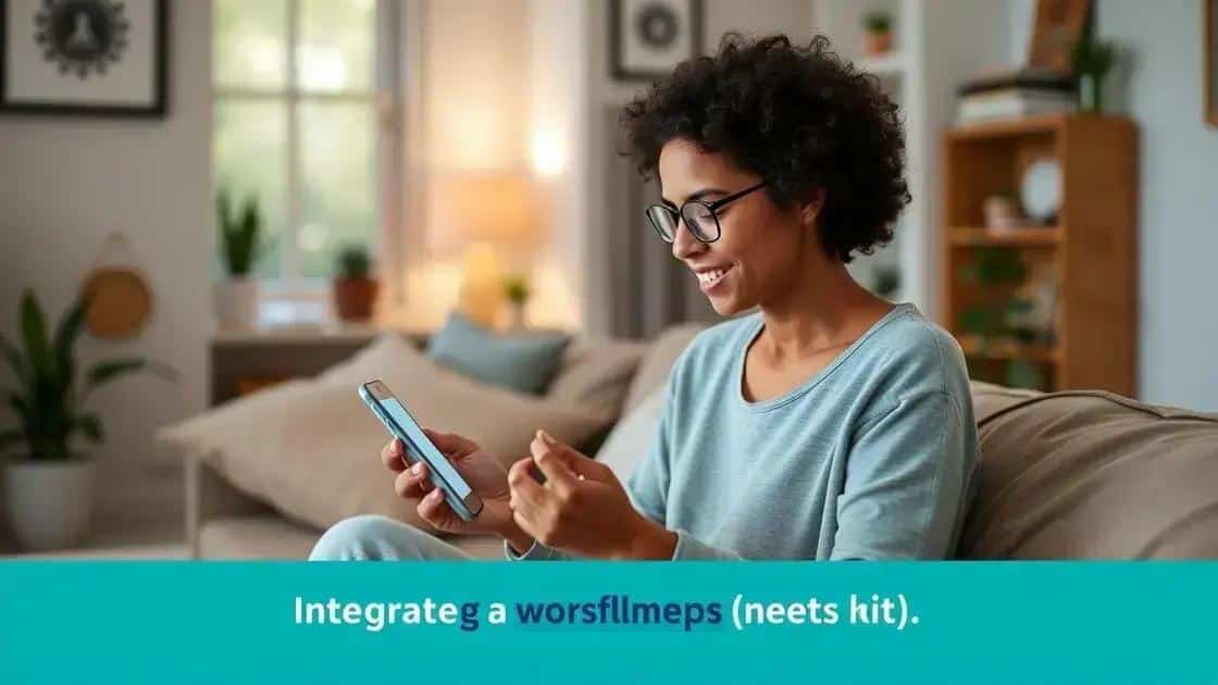 Integrating digital wellness tools into your daily routine