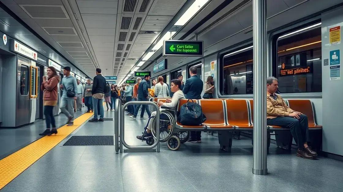 Benefits of accessible public transport