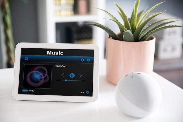 A side-by-side comparison of the interfaces of Amazon Alexa, Google Assistant, and Apple Siri on smart home devices like smart speakers and displays, highlighting their unique visual designs and functionalities.