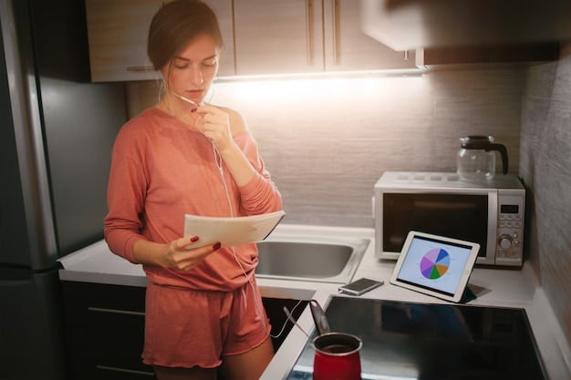 A home office with multiple smart lights adjusted to different brightness levels and color temperatures, catering to various tasks and preferences.