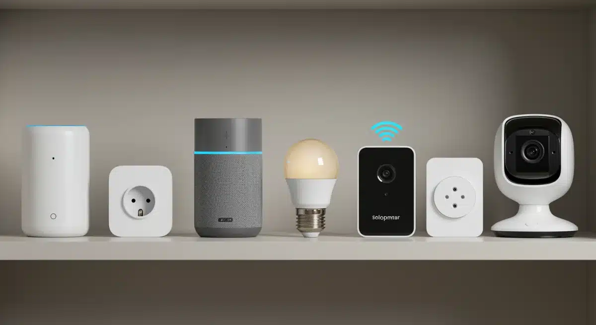 Diverse smart home devices from multiple brands showcasing interoperability