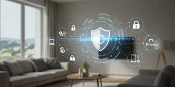 Digital shield protecting a smart home interface with connected devices