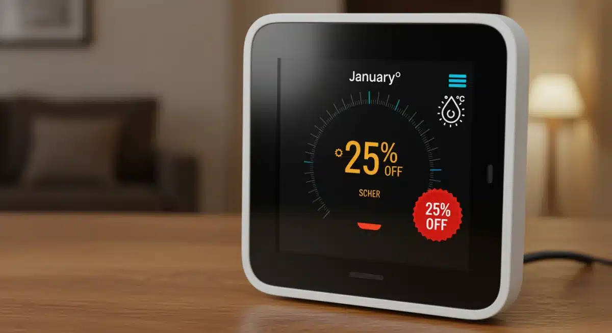 Limited-Time Offer: Get 25% Off on Smart Thermostats This January 2026