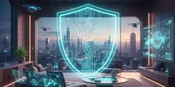 Advanced smart home system with digital security shield