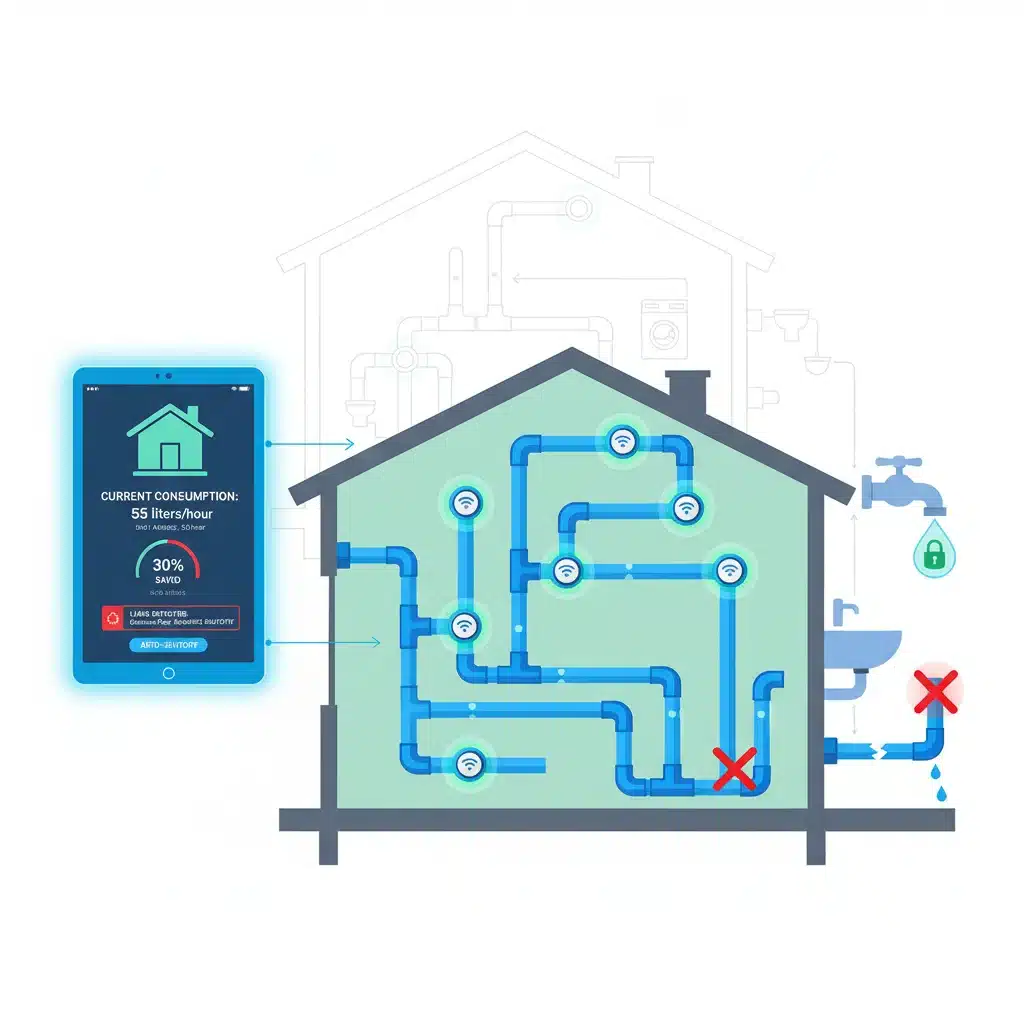 Smart water management system for conservation